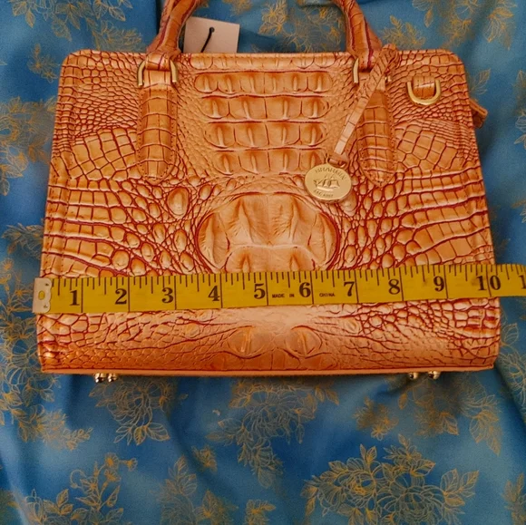 NWT Brahmin Cami In Apricot Rose Handbag - Picture 6 of 6